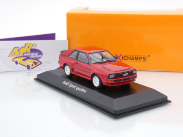 Maxichamps 940012120 # Audi Sport Quattro Baujahr 1984 " rot " 1:43