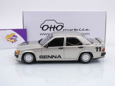 Preview: Ottomobile OT1041 # Mercedes-Benz 190E (W201) Nr.11 F1 Champion Race Nürburgring 1984 " Ayrton Senna " 1:18
