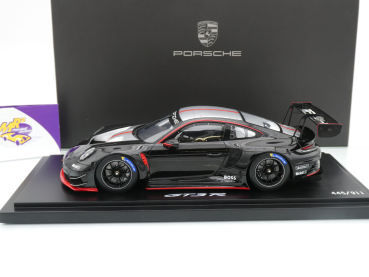 Preview: Spark WAP0212730RGT3 # Porsche 911 (992) GT3 R Baujahr 2023 " schwarz-silber-rot " 1:18