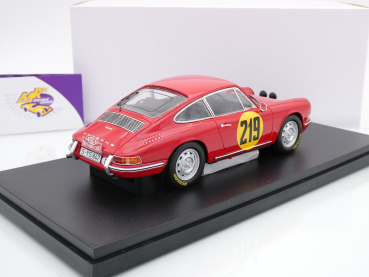 Preview: Matrix 1607-032 # Porsche 911S Nr.219 Klassen Sieger Rallye Monte Carlo 1967 " Vic Elford - David Stone " 1:18