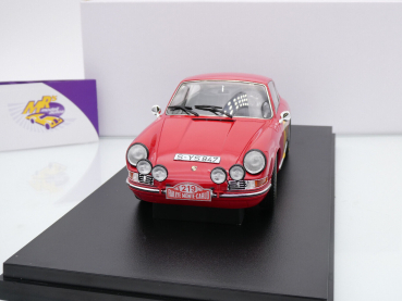 Preview: Matrix 1607-032 # Porsche 911S Nr.219 Klassen Sieger Rallye Monte Carlo 1967 " Vic Elford - David Stone " 1:18