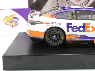 Lionel Racing W112323FEXDHW # Toyota Camry NASCAR 2023 " Denny Hamlin - FedEx Express Kansas Spring Race Winner " 1:24