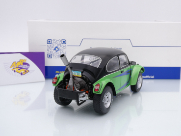 Preview: Solido S1809603 # VW Volkwagen Beetle Baja Baujahr 1976 " grünmetallic-schwarz " 1:18