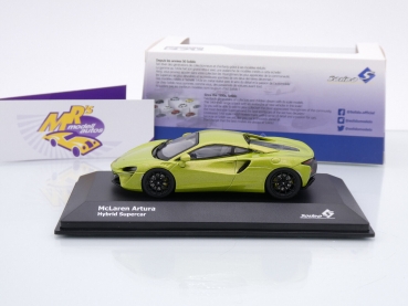 Preview: Solido S4313501 # McLaren Artura Hybrid Baujahr 2021 " hellgrünmetallic " 1:43