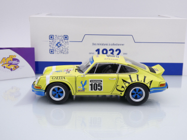 Preview: Solido S1801118 # Porsche 911 RSR Nr.105 Rallye Tour de France Auto 1973 " J-F. Lafosse - J.P. Angoulet " 1:18