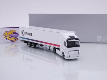Preview: Herpa 955676 # Volvo FH GL Koffer-Sattelzug " Fiege Logistik " 1:87