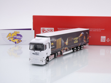 Herpa 317467 # Renault T facelift Lowlinergardinenplanen-Sattelzug " SFT / Wielton " 1:87