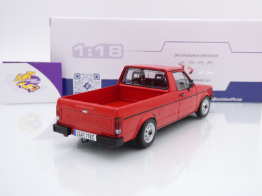 Preview: Solido S1803511 # Volkswagen VW Caddy MkI Baujahr 1983 " rot " 1:18
