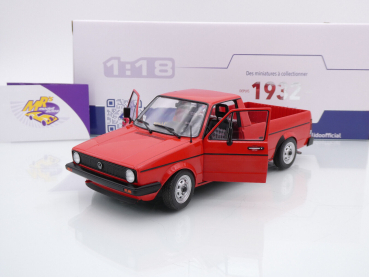 Preview: Solido S1803511 # Volkswagen VW Caddy MkI Baujahr 1983 " rot " 1:18
