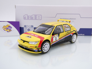 Solido S1808304 # Peugeot 306 Maxi Nr.2 Eifel Rallye 2022 " A. Cornet - T. Neuville " 1:18
