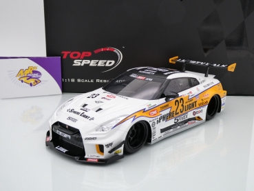Top Speed TS466 # LB-Silihoutre Works GT Nissan 35GT-RR Nr.23 Version 2 " LB Racing Formula Drift 2022 " 1:18