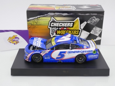 Preview: Lionel Racing CX52123HENKLCH # Chevrolet Camaro ZL1 NASCAR 2021 " Kyle Larson - Hendrickcars.com Darlington Fall Checkers or Wreckers " 1:24