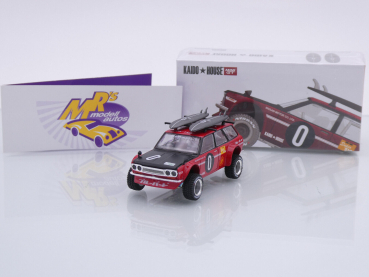 TSM MINI GT KHMG054 # Datsun 510 Wagon 4x4 Surf Safari RS " Kaido House " 1:64