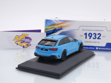 Preview: Solido S4310707 # ABT Audi RS6-R C8 Avant Baujahr 2022 " miamiblau " 1:43