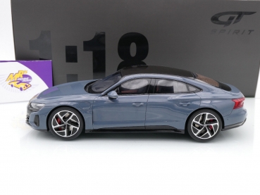 Preview: GT Spirit GT393 # Audi e-tron GT Baujahr 2021 " kemoragraublau " 1:18