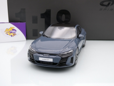 Preview: GT Spirit GT393 # Audi e-tron GT Baujahr 2021 " kemoragraublau " 1:18
