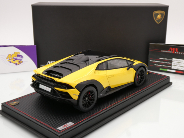 Preview: MR LAMBO057C # Lamborghini Huracan Sterrato Baujahr 2023 " Giallo (gelb) " 1:18