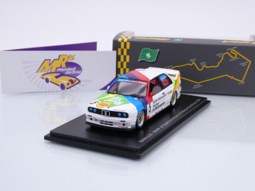 Spark SA227 # BMW E30 Nr.5 3rd Macau Guia GP 1990 " Joachim Winkelhock - Schnitzer " 1:43
