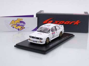 Spark S8486 # BMW E30 Nr.27 Tour de Corse France 1990 " F. Dor - P. Viale " 1:43