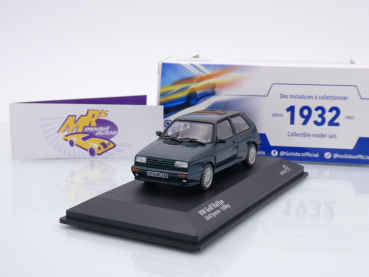 Solido S4311304 # VW Golf II Rallye G60 Baujahr 1989 " dunkelgrünmetallic " 1:43