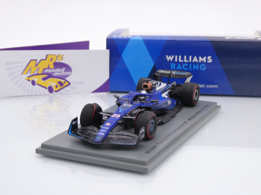 Spark S8588 # Williams FW45 F1 Nr.23 8th British Williams 800th GP 2023 " Alex Albon " 1:43