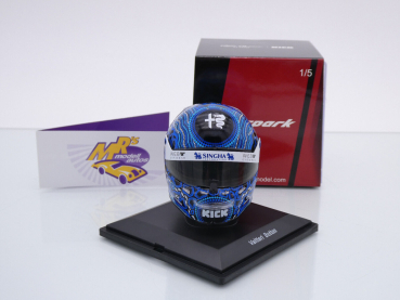 Preview: Spark 5HF106 # Helm Formel 1 Alfa Romeo Stake " Valtteri Bottas " Nr.77 Australien GP 2023 1:5
