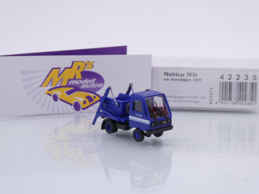 Preview: Busch 42235 # Multicar M26 mit Absitzkipper " Technisches Hilfswerk THW " 1:87