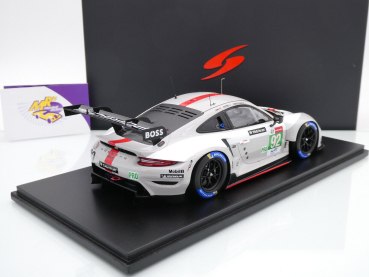 Preview: Spark 18S717 # Porsche 911 RSR-19 Nr.92 3rd LMGTE Pro 24h Le Mans 2021 " Porsche GT " 1:18