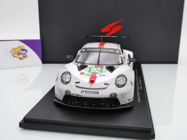 Preview: Spark 18S717 # Porsche 911 RSR-19 Nr.92 3rd LMGTE Pro 24h Le Mans 2021 " Porsche GT " 1:18