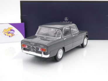 Preview: Norev 187973 # Alfa Romeo Giulia ti Super Limousine Baujahr 1963 " dunkelgrau " 1:18 Limitiert auf nur 200 Stück !!