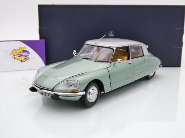 Norev 181724 # Citroen DS 23 Pallas Limousine Baujahr 1972 " hellgrünmetallic-silbermetallic " 1:18 Limitiert auf nur 400 Stück !!