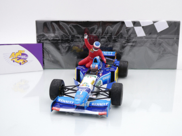 Preview: Minichamps 510950601 # Benetton Ford B195 F1 Nr.1 Canada GP 1995 " Michael Schumacher / Jean Alesi Taxi " 1:18
