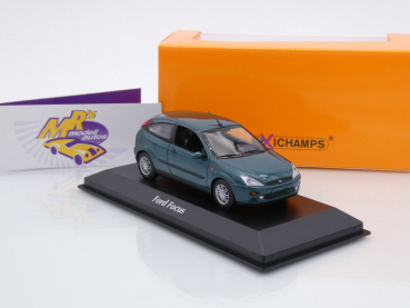 Maxichamps 940087001 # Ford Focus Baujahr 1998 " dunkelgrünmetallic " 1:43