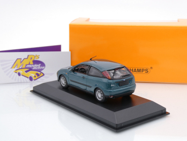 Preview: Maxichamps 940087001 # Ford Focus Baujahr 1998 " dunkelgrünmetallic " 1:43