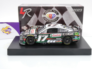 Lionel Racing W172323CASCHQ # Ford Mustang NASCAR 2023 " Chris Buescher - Castrol Edge Michigan Race Winner " Foil Number " " 1:24