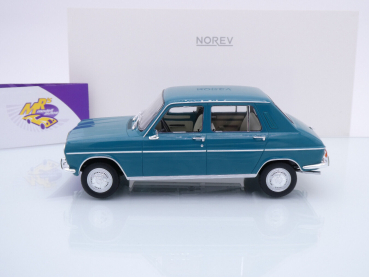 Preview: Norev 185754 # Simca 1100 GLS Limousine Baujahr 1968 " türkisgrün " 1:18