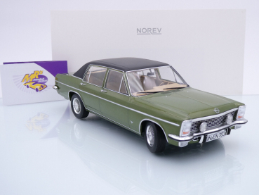 Preview: Norev 183688 # Opel Diplomat V8 Limousine Baujahr 1969 " hellgrünmetallic " 1:18 Limited Edition