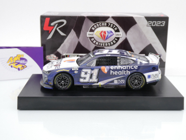 Lionel Racing W912323ENHSVCS # Chevrolet Camaro ZL1 NASCAR 2023 " Shane van Gisbergen - Enhance Health Chicago Street Race Winner " Foil Number " " 1:24