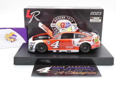Preview: Lionel Racing CX42323TBDKH # Ford Mustang NASCAR 2023 " Kevin Harvick - Budweiser Beer Tribute " 1:24