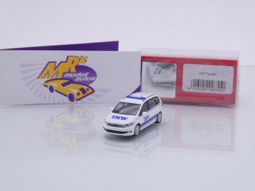 Herpa 097550 # Volkswagen VW Touran " THW Nörvenich NRW " 1:87