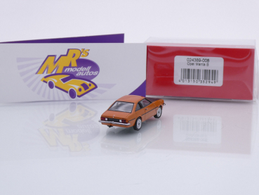 Preview: Herpa 024389-008 # Opel Manta B Coupe " braun-schwarz (sienarot) " 1:87