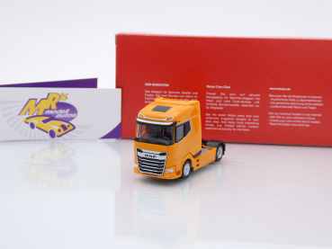 Herpa 315760-002 # DAF XG 2-achs Zugmaschine " papayaorange " 1:87