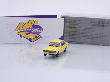 Minichamps 870040004 # Opel Ascona Coupe Baujahr 1970 " gelb " 1:87