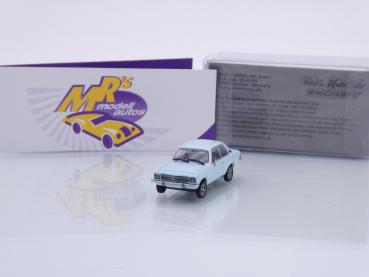 Minichamps 870040001 # Opel Ascona Coupe Baujahr 1970 " hellblau " 1:87