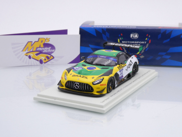 Spark S6327 # Mercedes-AMG GT3 Nr.44 FIA Motorsports Games GT Sprint Cup Paul Ricard 2022 " Bruno Baptista - Team Brasil " 1:43