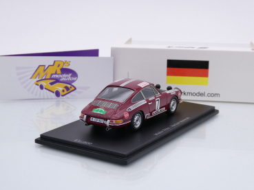 Preview: Spark SG834 # Porsche 911 Rallye Nr.7 Bavaria Rallye 1970 " Walter Röhrl - Herbert Marecek " 1:43