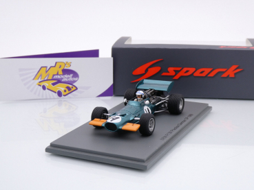 Spark S2344 # BRM P139 F1 Nr.14 Freies Training Deutschland GP 1969 " John Surtees " 1:43
