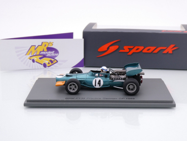 Preview: Spark S2344 # BRM P139 F1 Nr.14 Freies Training Deutschland GP 1969 " John Surtees " 1:43