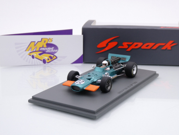 Spark S5708 # BRM P138 F1 Nr.22 US Watkins Glen GP 1969 " George Eaton " 1:43