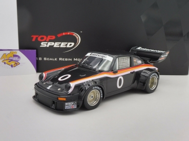 Top Speed TS0301 # Porsche 934/5 IMSA Laguna Seca 1977 Winner " D. Ongais " 1:18